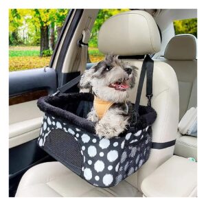 Safe and Secure Travel Solution for Small Cats and Dogs with Car Seat