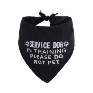 Safe and Sturdy Adjustable Bandana for Medium to Large Dogs in Training