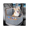 Safety-Focused Convertible Dog Booster Seat with Thick Cushion for Small Medium Dogs