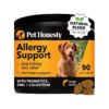 Salmonsourced Allergy Relief Chew Supplement for Dogs with Skin Issues