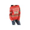 Santa's Favorite Red HO Adult Ugly Christmas Sweater for Men's Gift