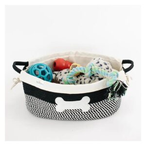 Saving Dog Toy Box for Toys with Removable Liner