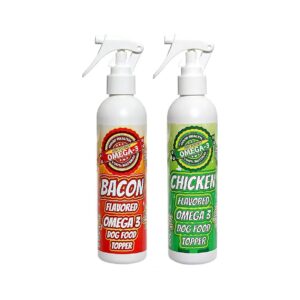 Say Goodbye to Picky Eaters with Bacon and Chicken Flavored Omega 3 Sprays