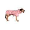 Sea Pink Dog Raincoat with Breathable Comfort for Dogs 20 Pounds and Up