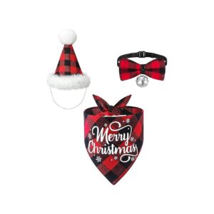 Seasonal Christmas Dog Costumes Classic Plaid Christmas