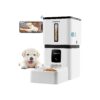 Secure WiFi Pet Feeder with Motion Detection and Two Way Audio for Fresh Food Delivery