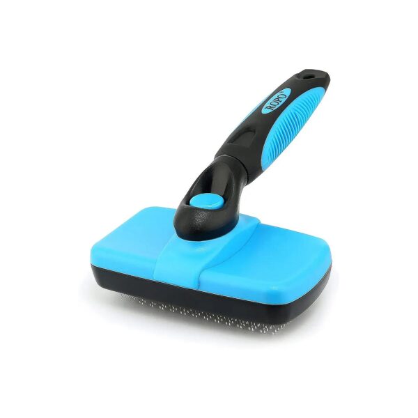 Self-Cleaning Dog Cat Brush for Grooming Dematting and Shedding