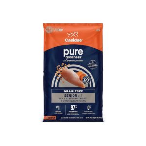 Senior Dog Food Made with Real Chicken, Sweet Potatoes, and Garbanzo Beans