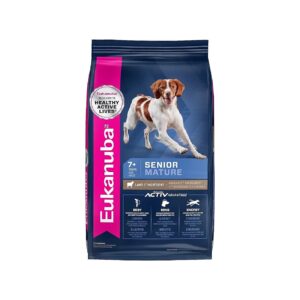 Senior Lamb and Rice Dry Dog Food for Small Medium Breed Dogs, 30 Pound Bag