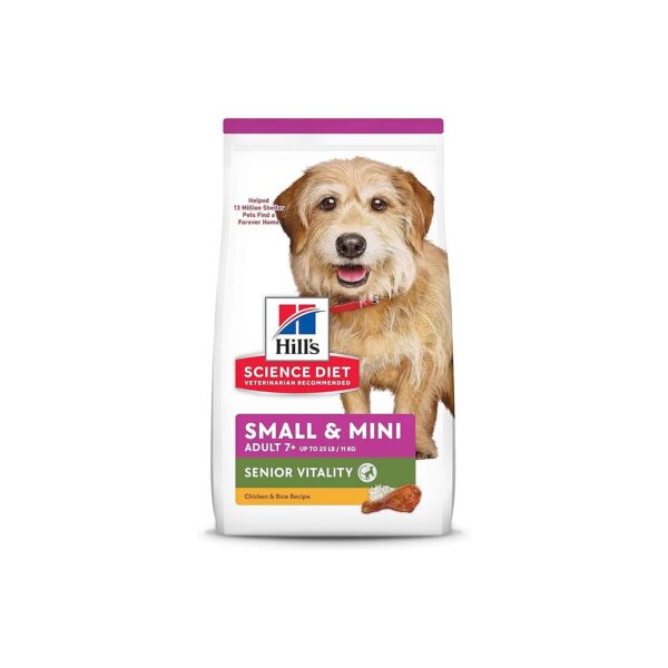 Senior Small Breed Dog Food for Brain Health and Vitality