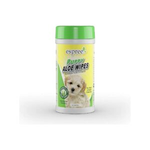 Sensitive Skin Organic Aloe Vera Puppy Wipes 50 Count