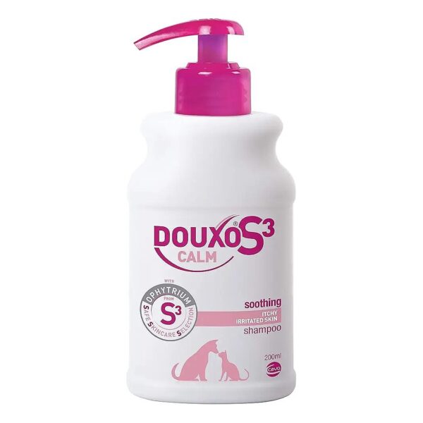 Sensitive Skin Shampoo for Itchy Cats and Dogs with Hypoallergenic Fragrance