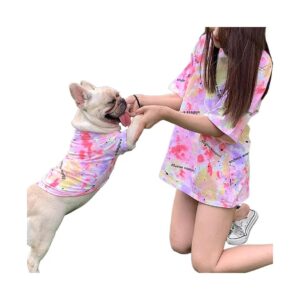 Separately Sold Dog and Owner Matching Clothes for Small and Medium Dog Breeds