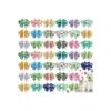 Set of 40 Dog Bow Ties and Collars for Small Medium Dogs with Summer Fashion Designs