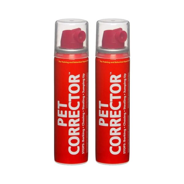 Set of Two Pet Corrector Cans with Hiss Sound Technology