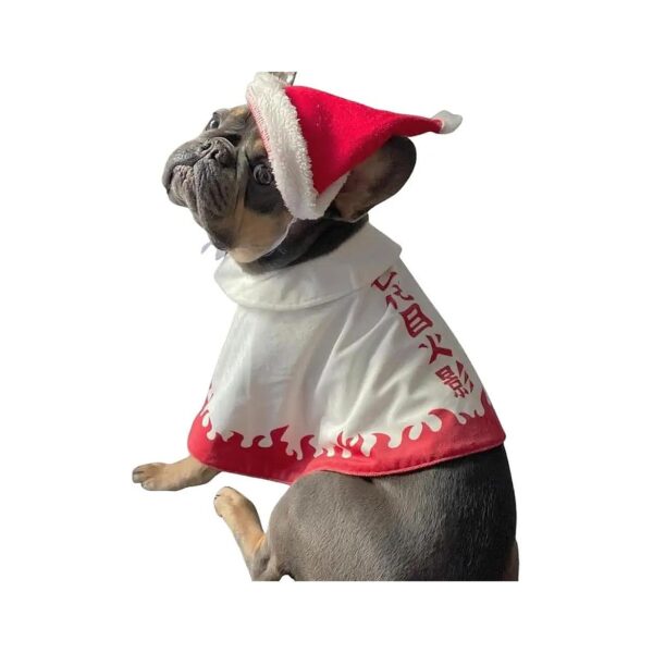 Seventh Hokage Inspired Pet Cosplay Costume for Small Medium Sized Dogs and Cats