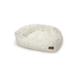 Shag Bed for Small Dogs - Soft, Luxurious, and Machine Washable Dog Mat