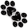 Shallow Ceramic Slow Feeder Bowl for Small to Medium Pets