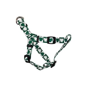 Shamrock Polyester Dog Harness for Small to Medium Size Dogs with Durable Construction