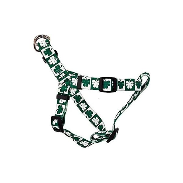 Shamrock Polyester Dog Harness for Small to Medium Size Dogs with Durable Construction