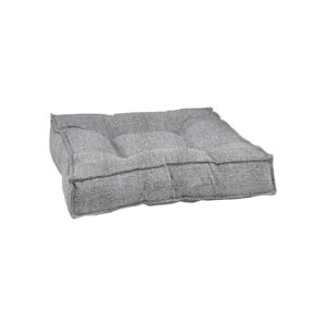 Shaped Dog Bed for Large Breeds with Pillow-Like Bolsters and Linen