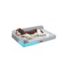 Shaped Dog Bed with Soft and Comfortable Support for Medium-sized Dogs