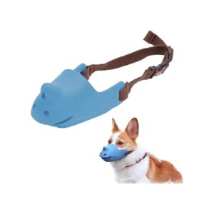 Shaped Silicone Dog Muzzle Covers for Small Medium Large Dogs