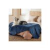 Sherpa Fleece Waterproof Blanket for Large Dogs Pet Blanket for Bed