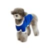 Shirts Cotton Breathable Pet Clothes Large Blue White Size