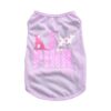 Shirts for Female Dogs in Light Purple X-Small Size Perfect for Beach Wear