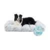 Shredded Foam Filled Dog Bed Crate Pad for Extra Large Dogs with Plush Surface