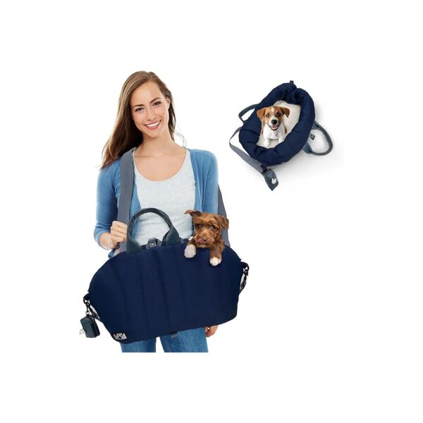 Sided Dog Carrier for Small Dogs Up to 25 Lbs Travel Bag and Accessory