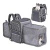 Sided Pet Travel Carrier Backpack for Small and Medium Pets Up to 20 Lbs