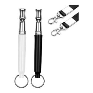 Silent Dog Whistle for Dogs of All Breeds with Adjustable Lanyard Whistle