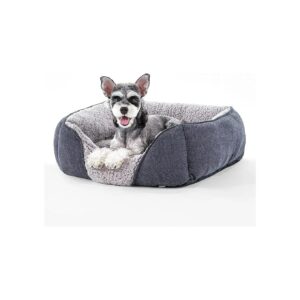 Silent, and Cozy Sleeping Dog Bed for Small Breed Puppies