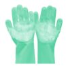 Silicone Cat Hair Remover Gloves with Enhanced Five Finger Design for Dog and Cat Owners