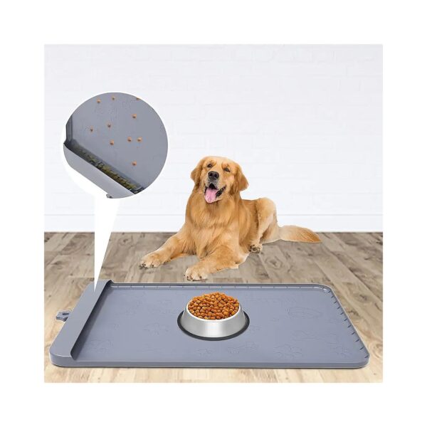 Silicone Dog Bowl Mat for Cats and Dogs