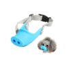 Silicone Dog Muzzle for Small Medium Breeds Poodle Corgi Dachsh