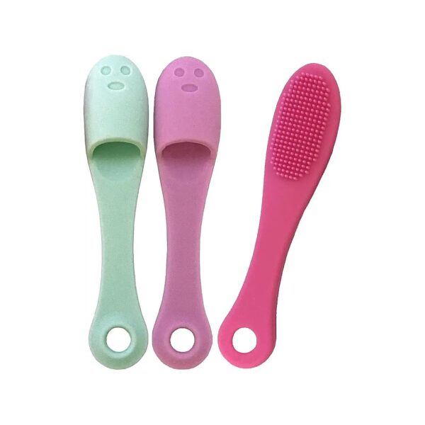 Silicone Dog and Cat Finger Toothbrush with Ergonomic Design for Effective Dental Care