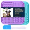 Silicone Lick Pads for Bathing, Grooming, and Training for Dogs and Cats