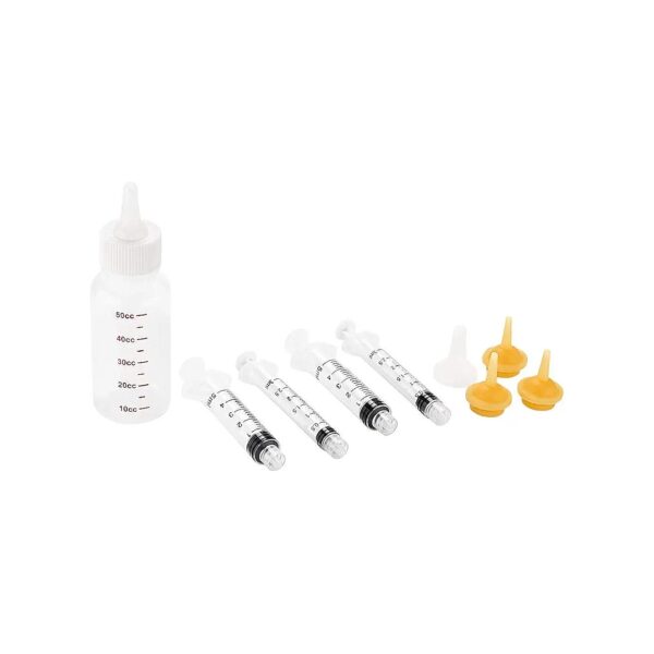 Silicone Pet Feeding Bottle and Nipples for Soft and Sturdy Feeding Experience