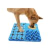 Silicone Snuffle Mat for Dogs Slow Eating Encourages Natural Foraging Skills Blue