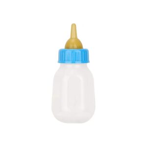 Silicone Transparent Nipple Feeding Bottle for Kittens and Puppies with 120ml Capacity