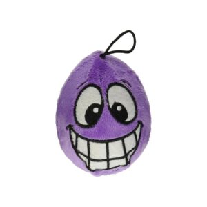 Silly Squeaky Face Dog Toy with Unique Face Designs