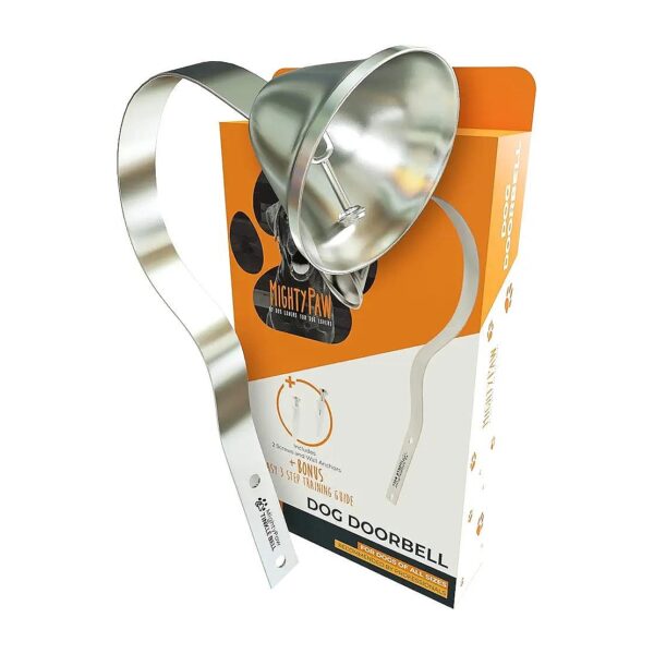 Silver Bell Dog Doorbell for Easy Potty Training with Training Tips