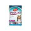 Simple Solution Disposable Diapers for Female Dogs in Comfortable Fit