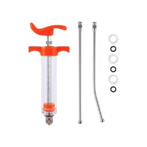 Simple and Effective Goat Syringe with Adjustable Capacity