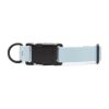 Simple and Secure Large Dog Collar with Coated Webbing and Aluminum Buckle for Easy Wear