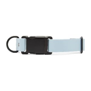 Simple and Secure Large Dog Collar with Coated Webbing and Aluminum Buckle for Easy Wear