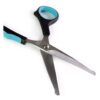 Six Inch Grooming Scissors with Ergonomic Handle and Rubber Pad for Safe and Easy Use